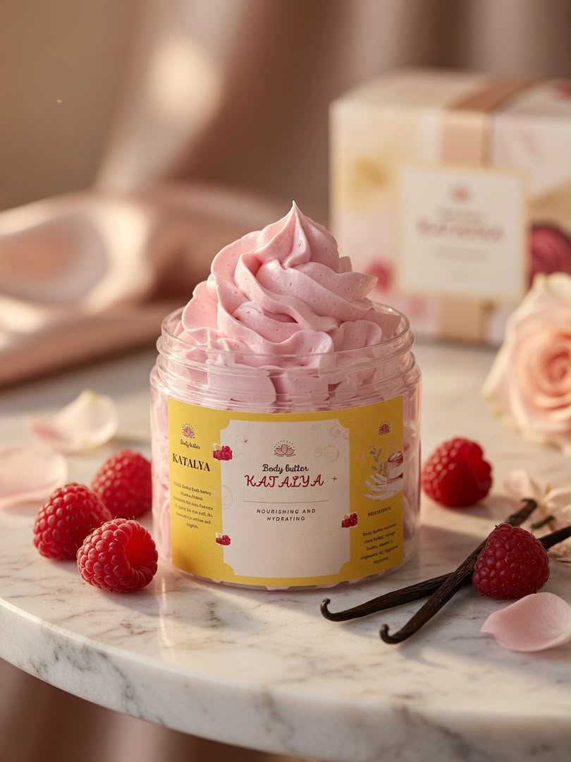 Crème chantilly pour visage, corps et cheveux